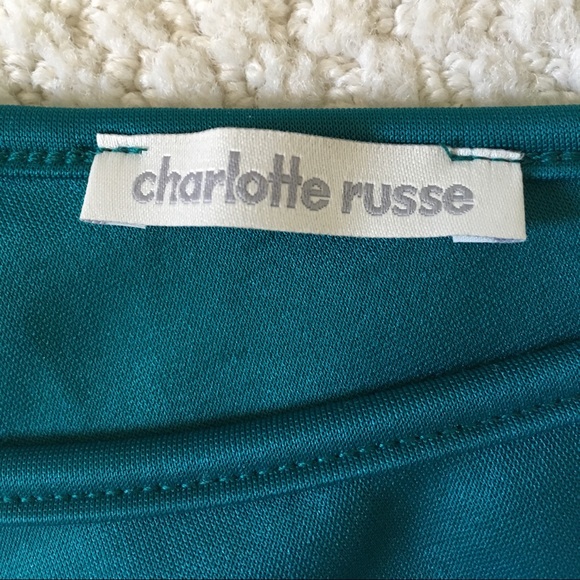 Charlotte Russe one shoulder skater dress - Picture 4 of 5